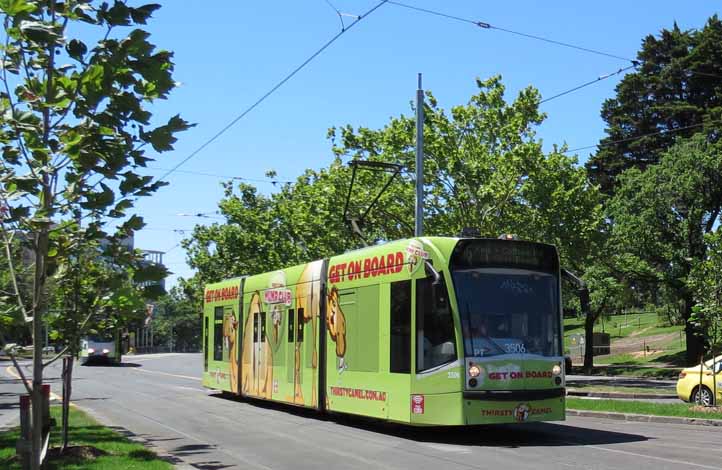 Yarra Trams Siemens Combino 3506 Thirsty Camel